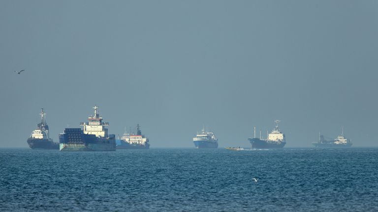 U.S. downs missiles, destroys six boats in Strait of Hormuz