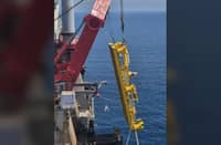 FROM installation to seabed placement A J-lay Flowline End Terminal is carefully lowered from the Audacia pipelay vessel and precisely installed on the seabed at a depth of 690 meters. The FLET serves as a critical connection point between subsea flowlines and production infrastructure, marking a key milestone in the integration of the Malampaya Phase 4 subsea system and enabling the safe and efficient transport of natural gas.