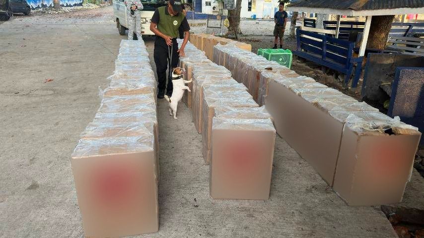 Over P18.8 million worth of smuggled cigarettes in Western Mindanao

