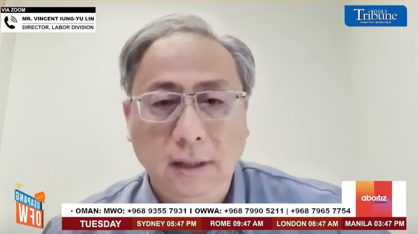 Mla, Taiwan eye wider labor deal