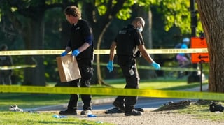 Armed man shot near White House