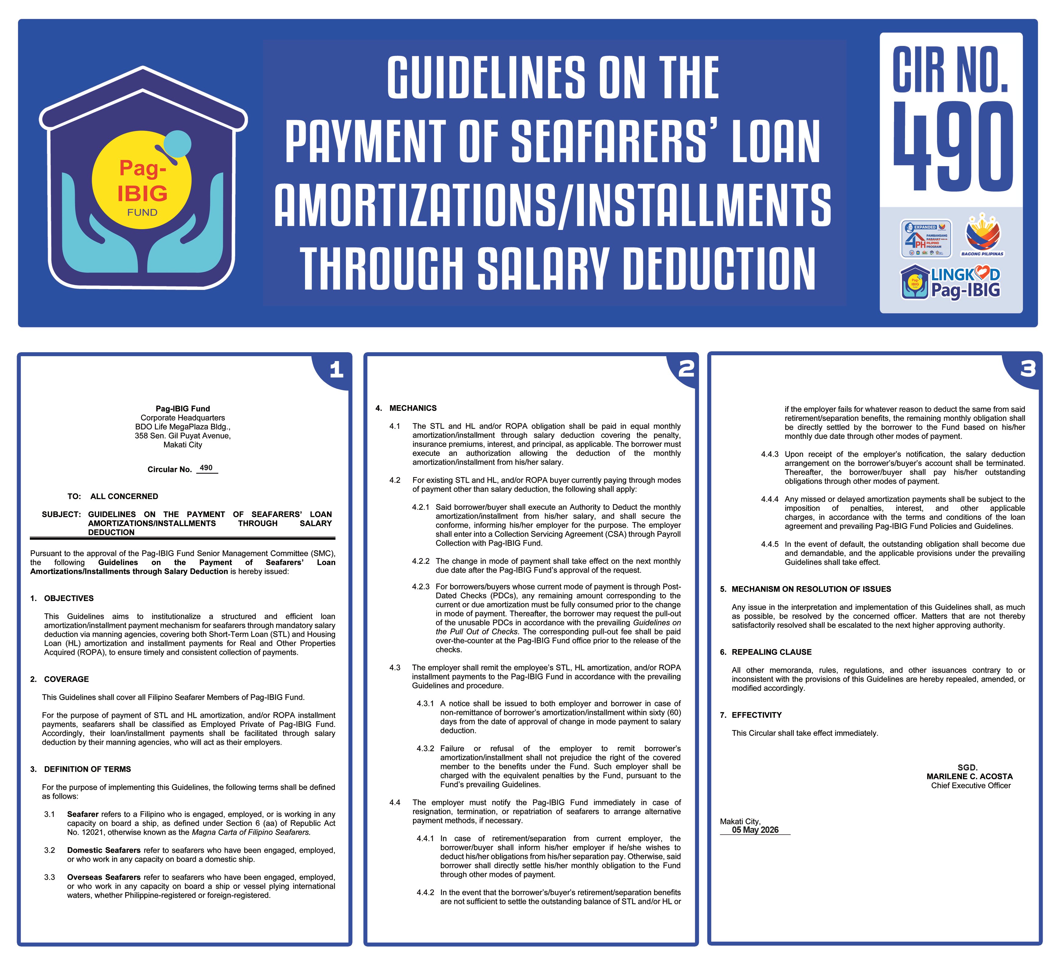 PAG-IBIG CIR NO.490