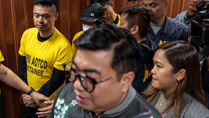 Peanut Gallery Media Network owner Franco Mabanta was arrested by the National Bureau of Investigation (NBI) on 6 May after allegedly attempting to extort cash from Leyte 1st District Rep. Martin Romualdez over an alleged video implicating the lawmaker in the multibillion peso flood control scandal.