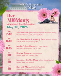 Moms take center stage in Araneta City