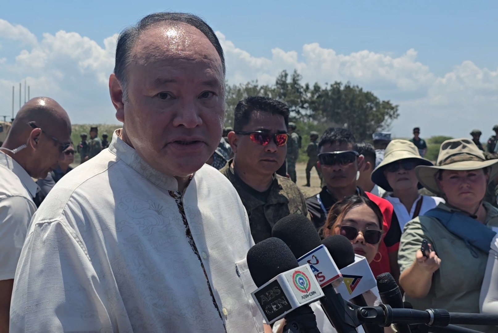 Defense chief dismisses ‘militarization’ claims