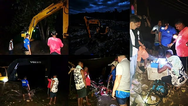 Illegal mining site raided