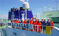 Japan delegation’s LNG terminal visit
highlights natural gas role in fuel security