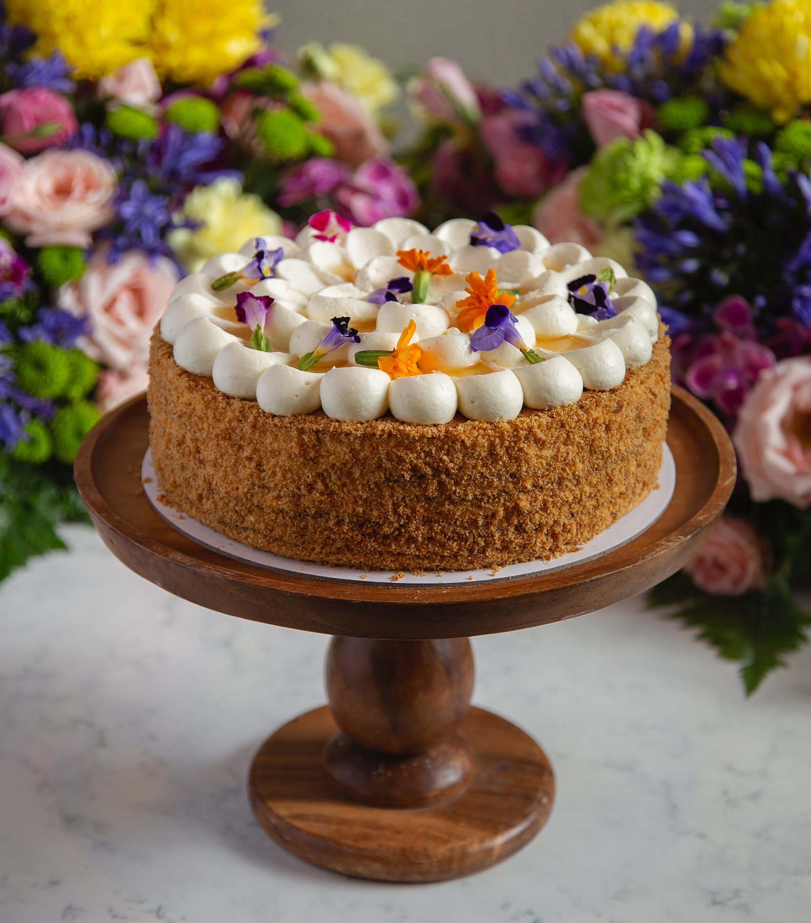 MIEL cake.