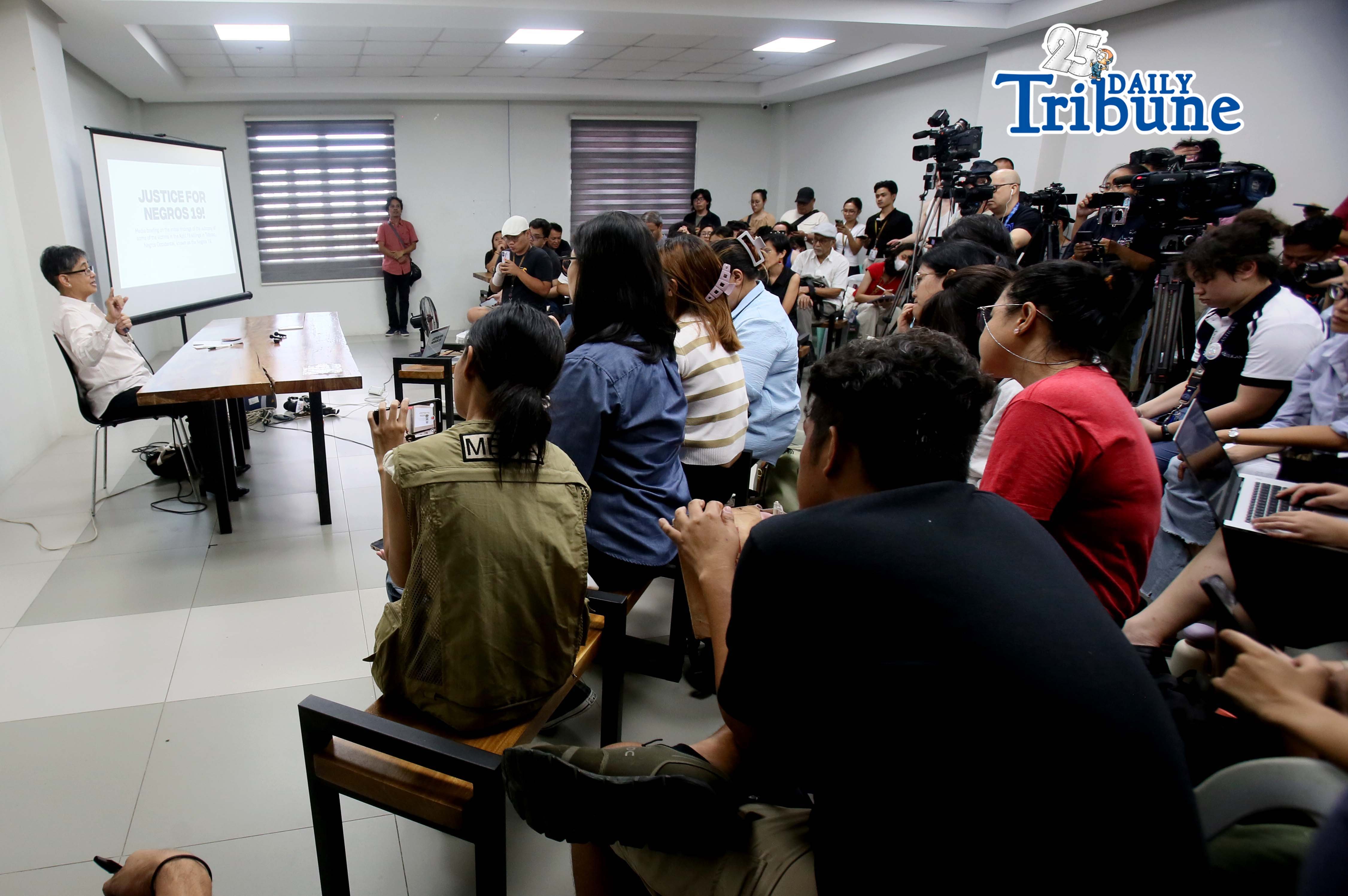 Dr. Fortun Negros 19 press-conference 