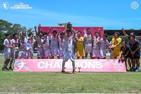 NCRFA hailed as PFF U16 champ