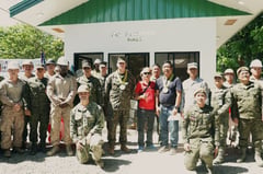 PH-US troops inaugurate multi-purpose hall in Davao del Norte