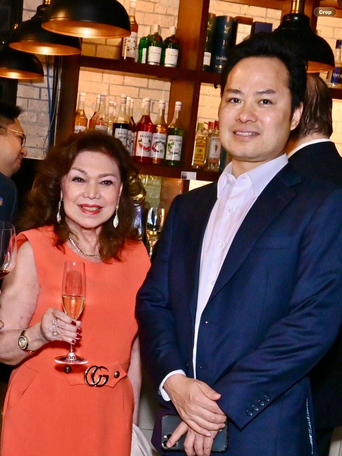 BECKY Garcia and Benedict Chan.