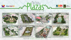 PHLPost unveils special stamps honoring historic Phl plazas