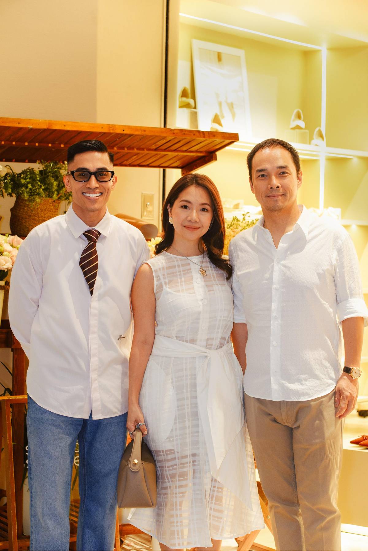 IMPACT headquarters CEO Dan Mejia with Anthem Group founders Ms. Cheryl and Mr. Eric Lee.