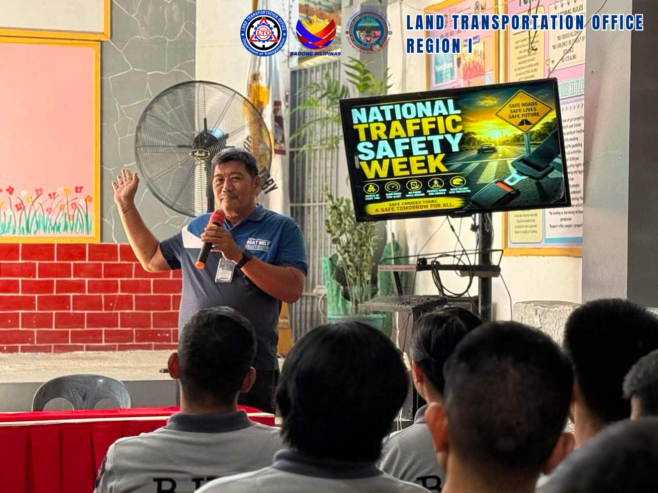 LTO Region 1 holds road safety seminar at Urdaneta City District Jail