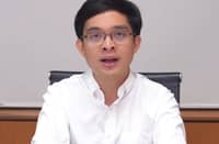 Screen grab from a video of Batangas 1st District Rep. Leandro Leviste responding to a House Resolution filed by Congressman Ryan Recto and other Batangas lawmakers this Thursday, 7 May.