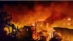 Three separate fires ravage residential areas