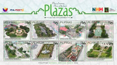PHLPost releases stamps featuring iconic plazas