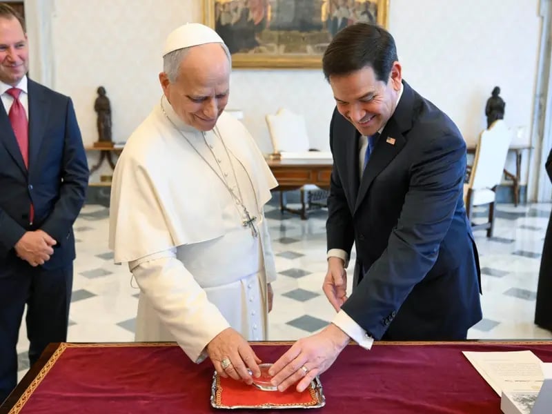 Rubio meets pope amid U.S.-Vatican tension