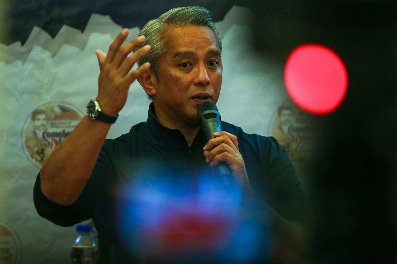 Interior and Local Government Secretary Jonvic Remulla is confident that they will get former partylist representative and fugitive Zaldy Co during a press conference in Manila on 08 May 2026. Co is wanted for graft and malversation over an alleged anomalous P285.5 million flood control project.