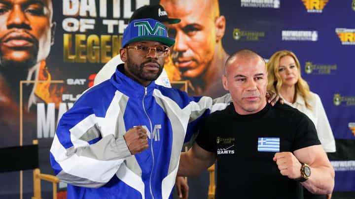 FLOYD Mayweather will be favored when he battles Greek kickboxing star Mike Zambidis in an exhibition match in Athens on 27 June.