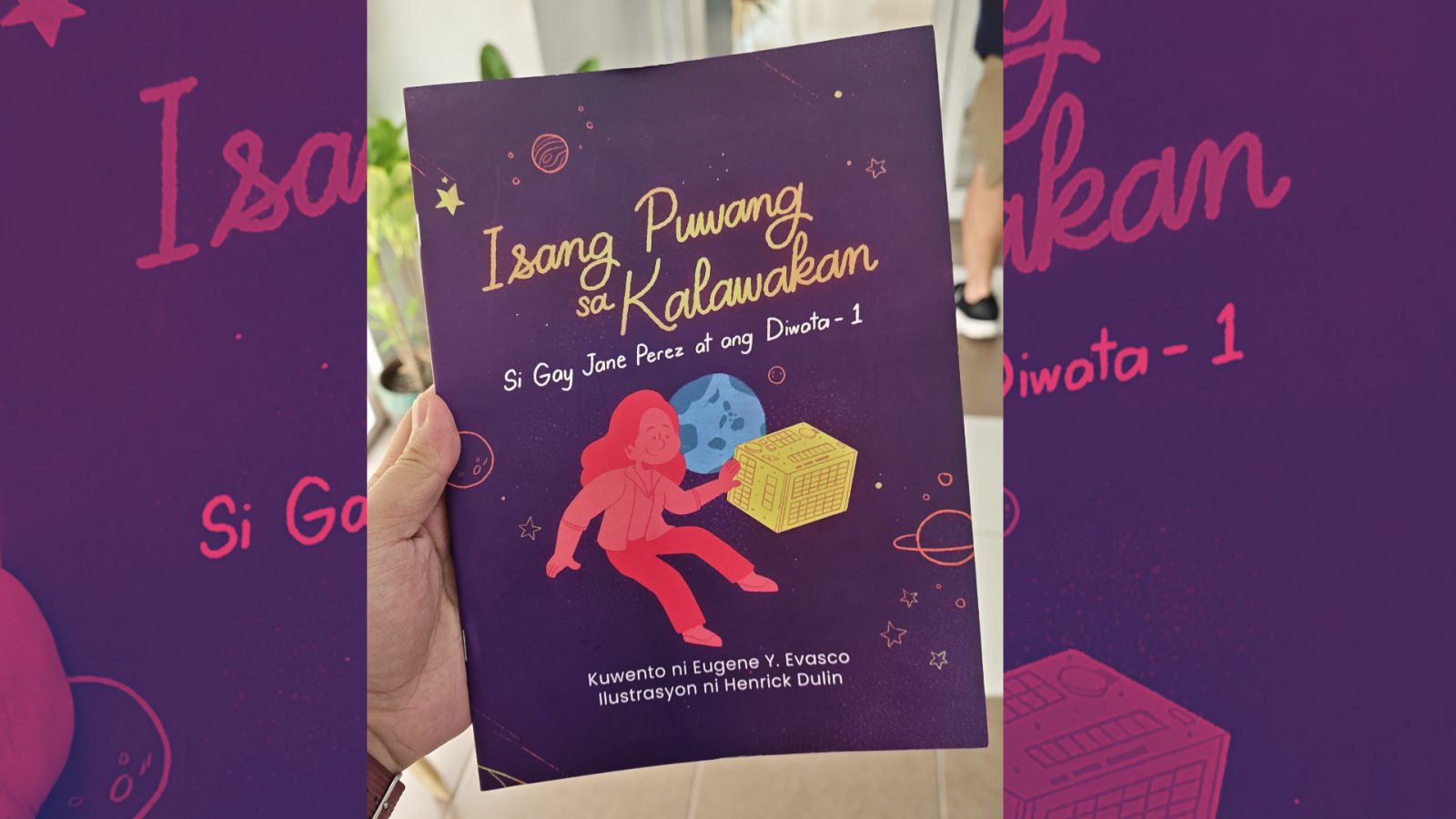 A space in space: New book aims to empower Filipino youth to reach for the cosmos
