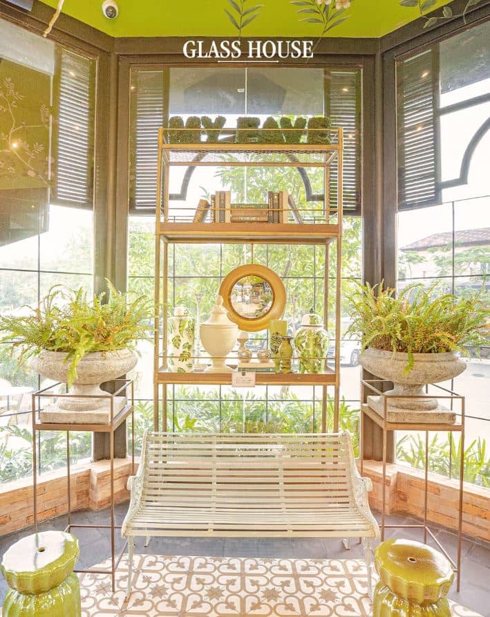 A little corner of calm, golden light inviting you to stay awhile.
