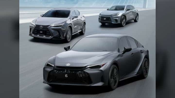 LEXUS displays its electrified lineup at the Auto Focus Summer Test Drive Festival.