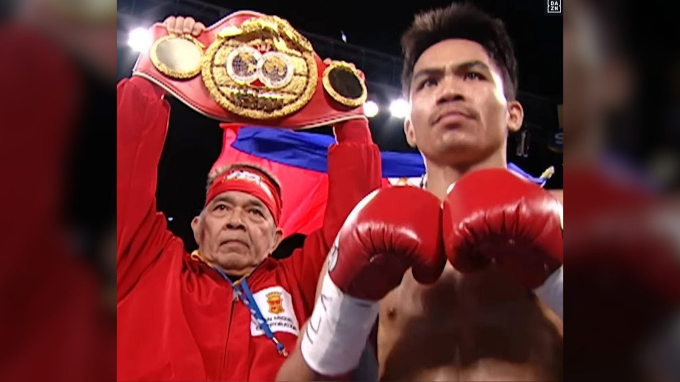Mondejar, original Team Pacquiao member, 90