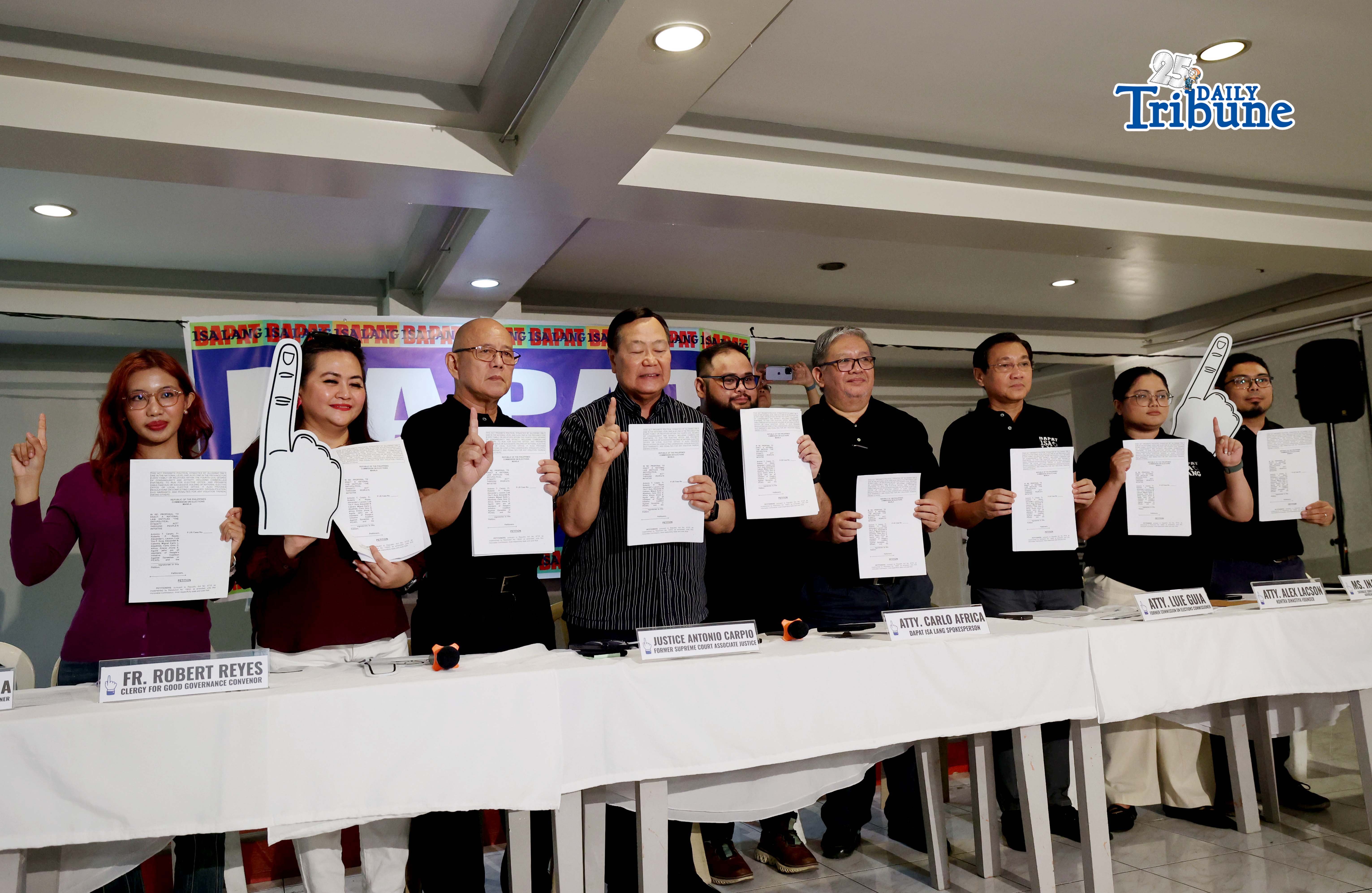 Dapat isa Lang Press-conference 