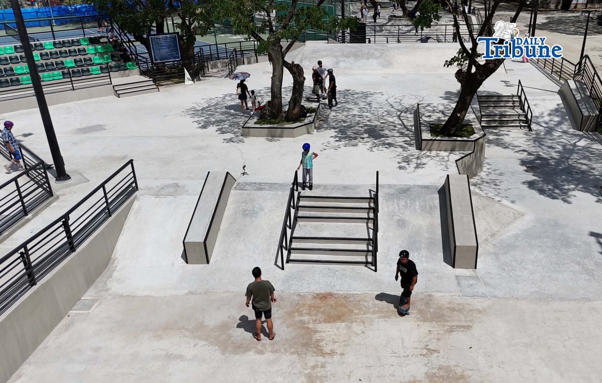 Skate enthusiasts enjoy ramps and obstacles at the newly opened Quezon City Skatepark inside Quezon Memorial Circle on Saturday, 9 May 2026.
The 3,758-square-meter facility is designed for beginners and professional athletes, marking a major investment in youth development, active lifestyles, and inclusive public infrastructure. The project positions Quezon City as a hub for urban sports and outdoor recreation, providing safe spaces for young people to stay active, develop skills, and build community connections.
