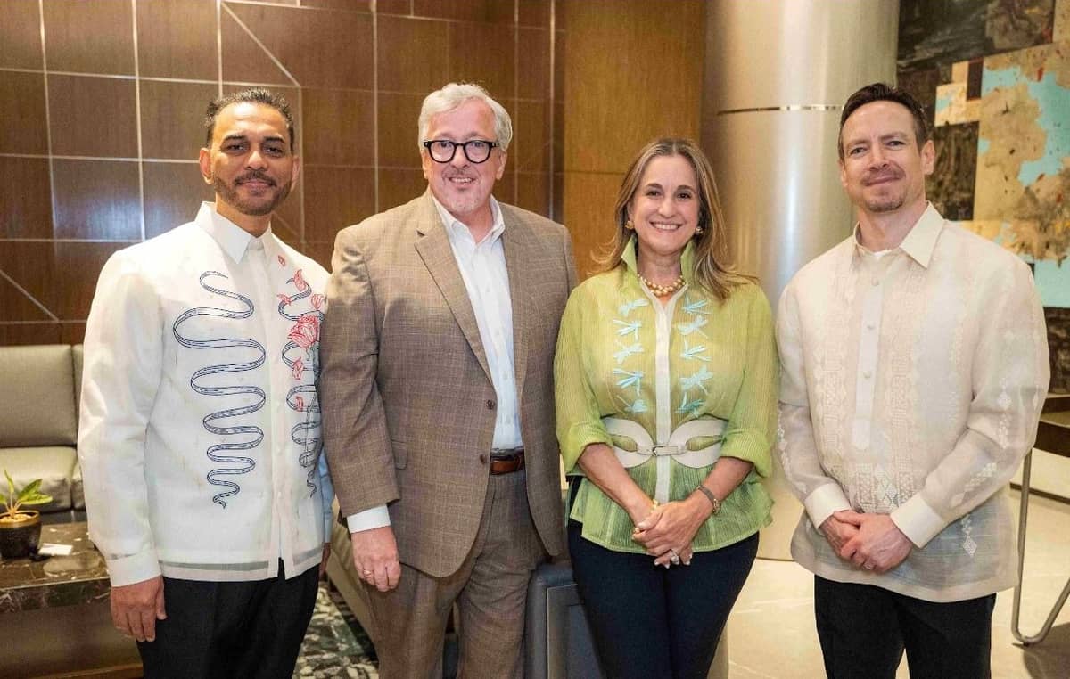 SAMSUNG Performing Arts Theater managing director and Circuit Makati Arts and Culture manager Christopher Mohnani, executive director of American Ballet Theatre Barry Hughson, Steps Dance Studio founder and director Sofia Zobel Elizalde, artistic director of ABT Studio Company Sascha Radetsky.