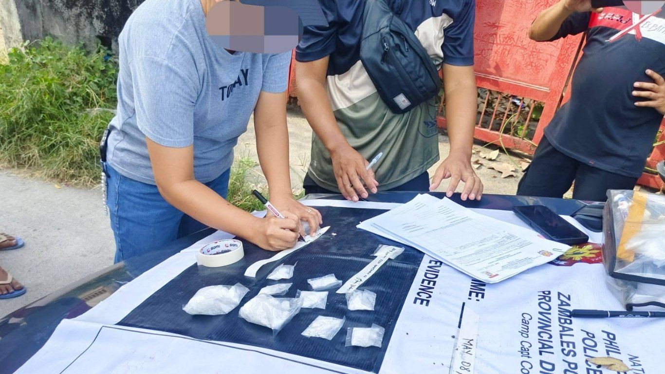P1.3-M drugs seized, 3 nabbed