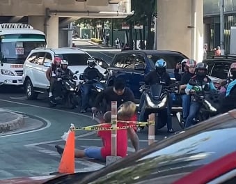 Rider-stabber in BGC road rage suspended