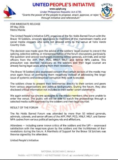 Ex-NPA joins anti-corruption alliance; ‘Brave 18’ event faces news blackout