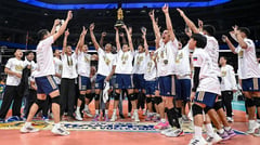 NU SWEEPS FEU, BAGS 6th STRAIGHT TITLE
