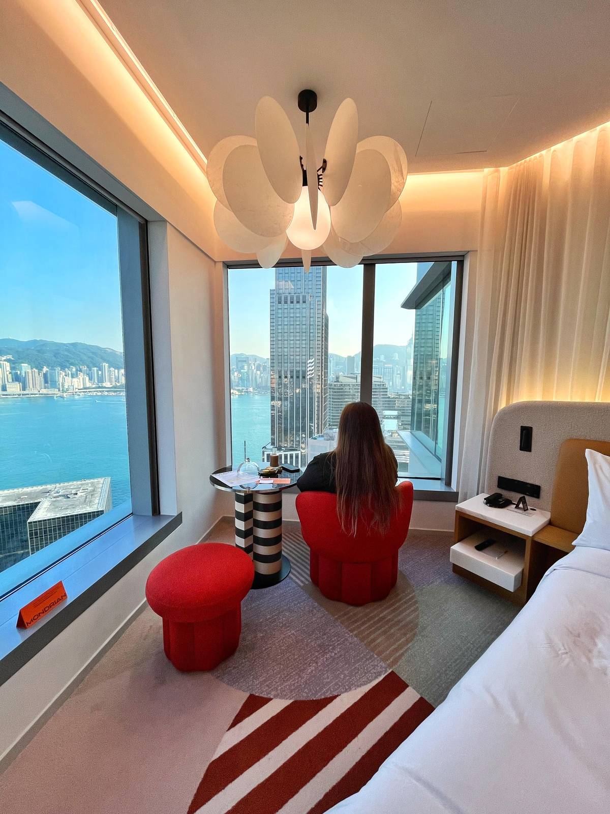 A ROOM designed around a single idea: perspective. The view settles in naturally, becoming part of the space rather than a focal point.