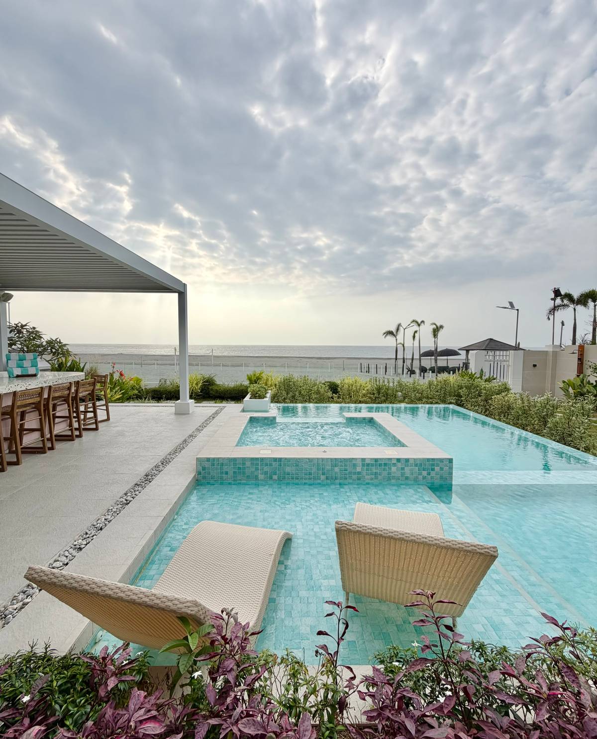 JUST sun, sea and your own private corner.