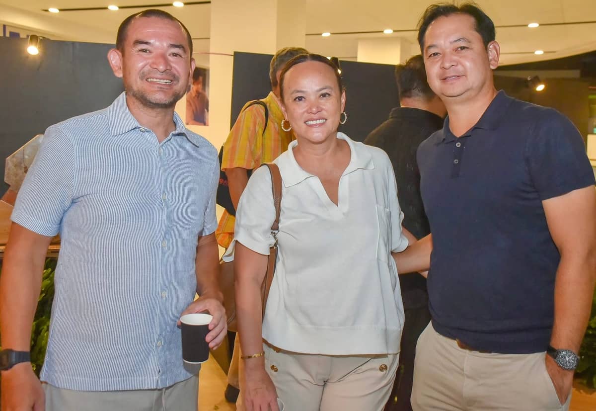 MARIANITO Abella, Cheese and Joel Ong.