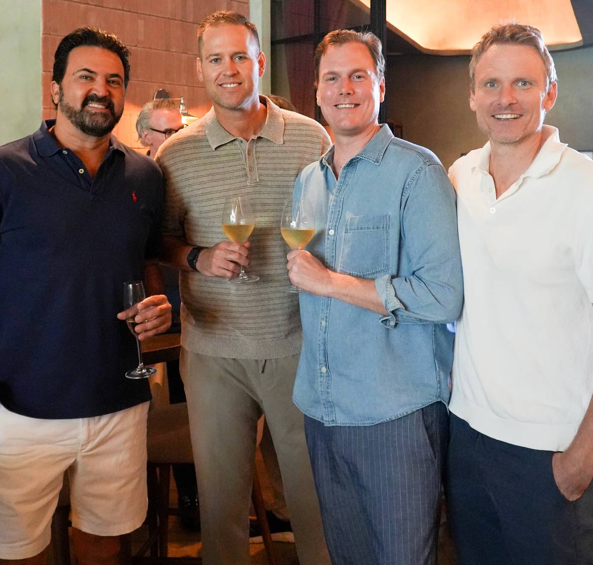 ANTONIO Ressano, Dave Sexton, Matt Williams and Aaron Gekoski.