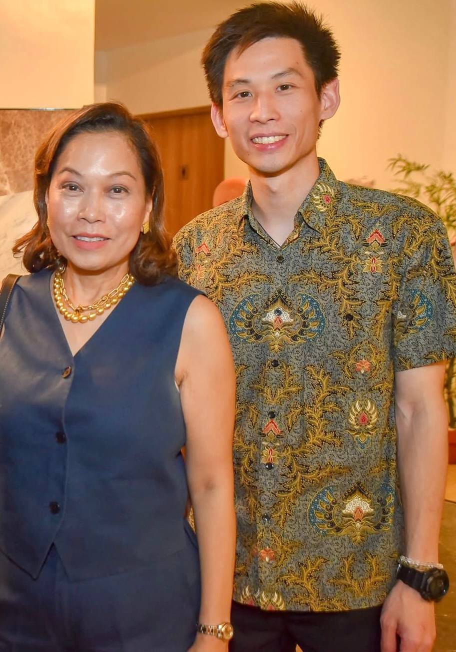 TONETTE Tionko and Richard Uy.