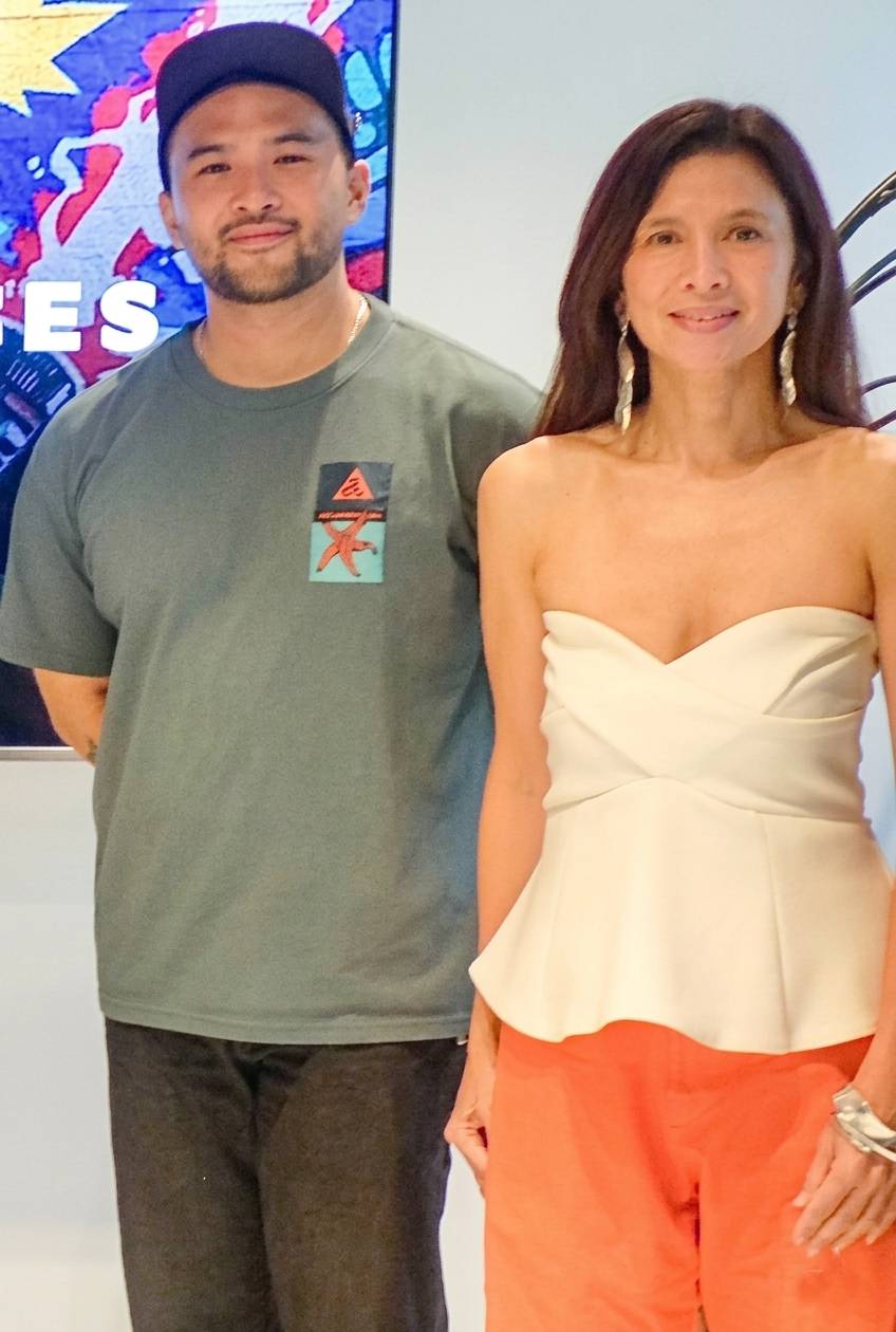 JAPPY Agoncillo and Trickie Lopa.