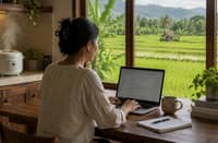 WITH digital work opportunities under the Elevate AIDA Plus, moms can have a career while at home.