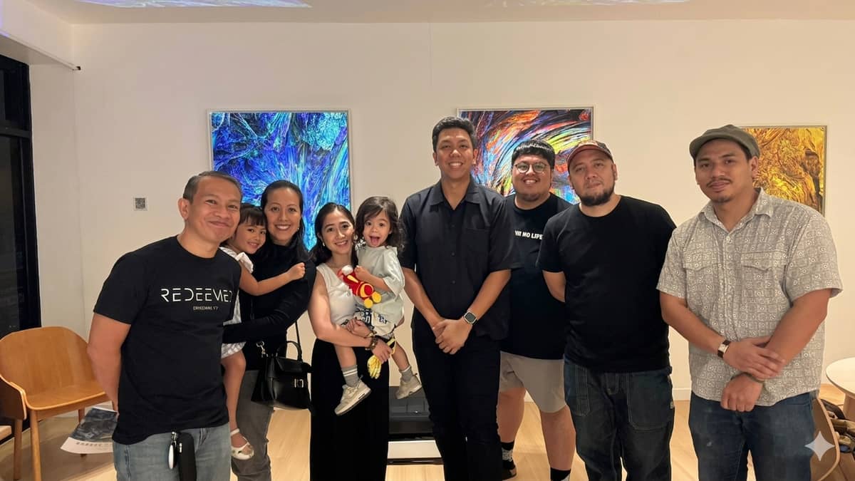 HAMILL Buyco, Sarah Buyco, Victoria Montinola, Isaiah Cacnio, Patrick de Veyra, Jason Montinola and Jeff Siscar.