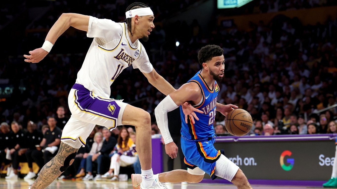 Thunder push Lakers to brink