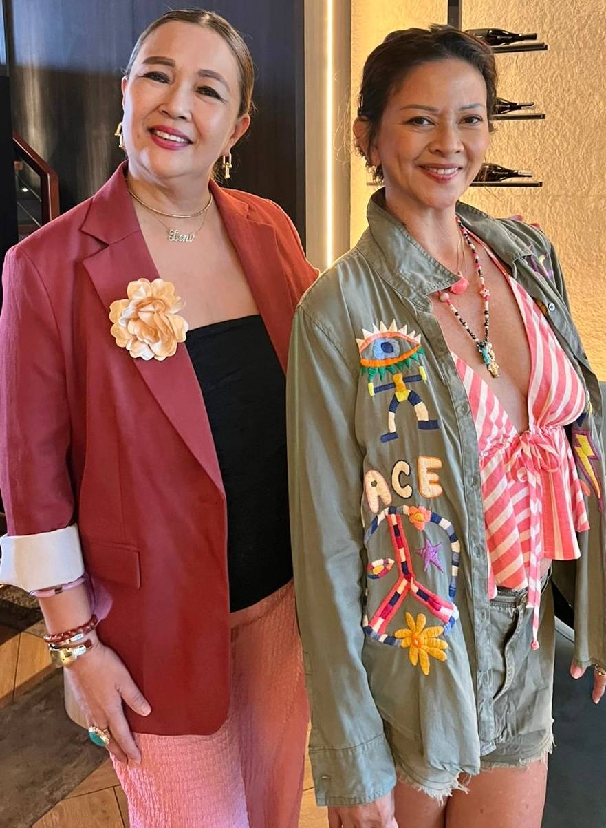 LENI Eudela and Carol de Leon.