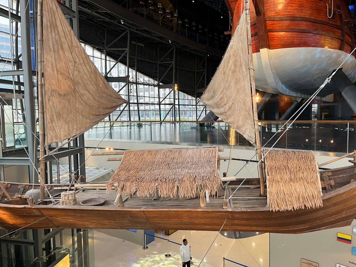 REPLICA of the Butuan balangay highlights the Philippines’ long maritime tradition before and beyond the galleon trade.