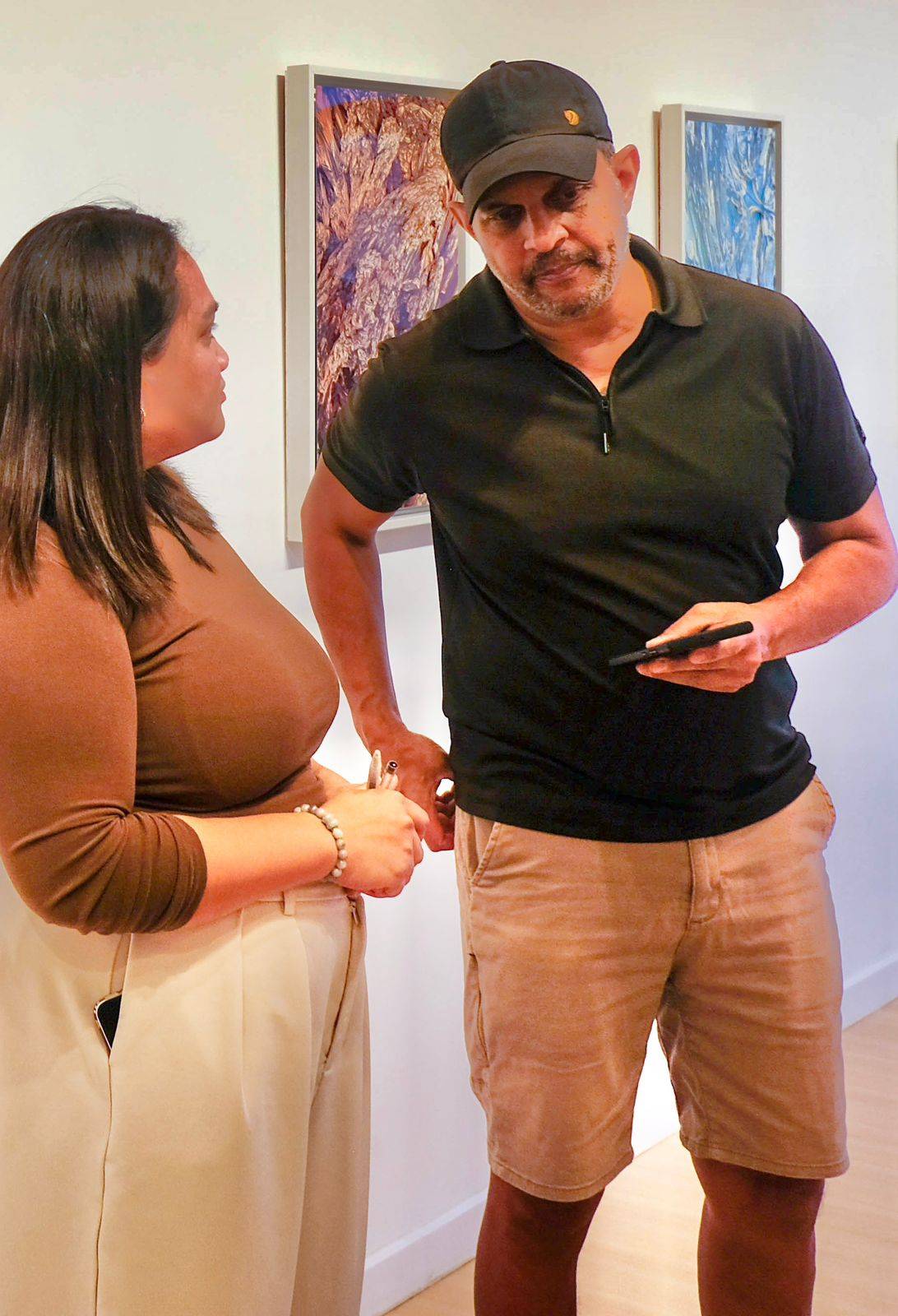 MAY Cacnio and Mel Souza.