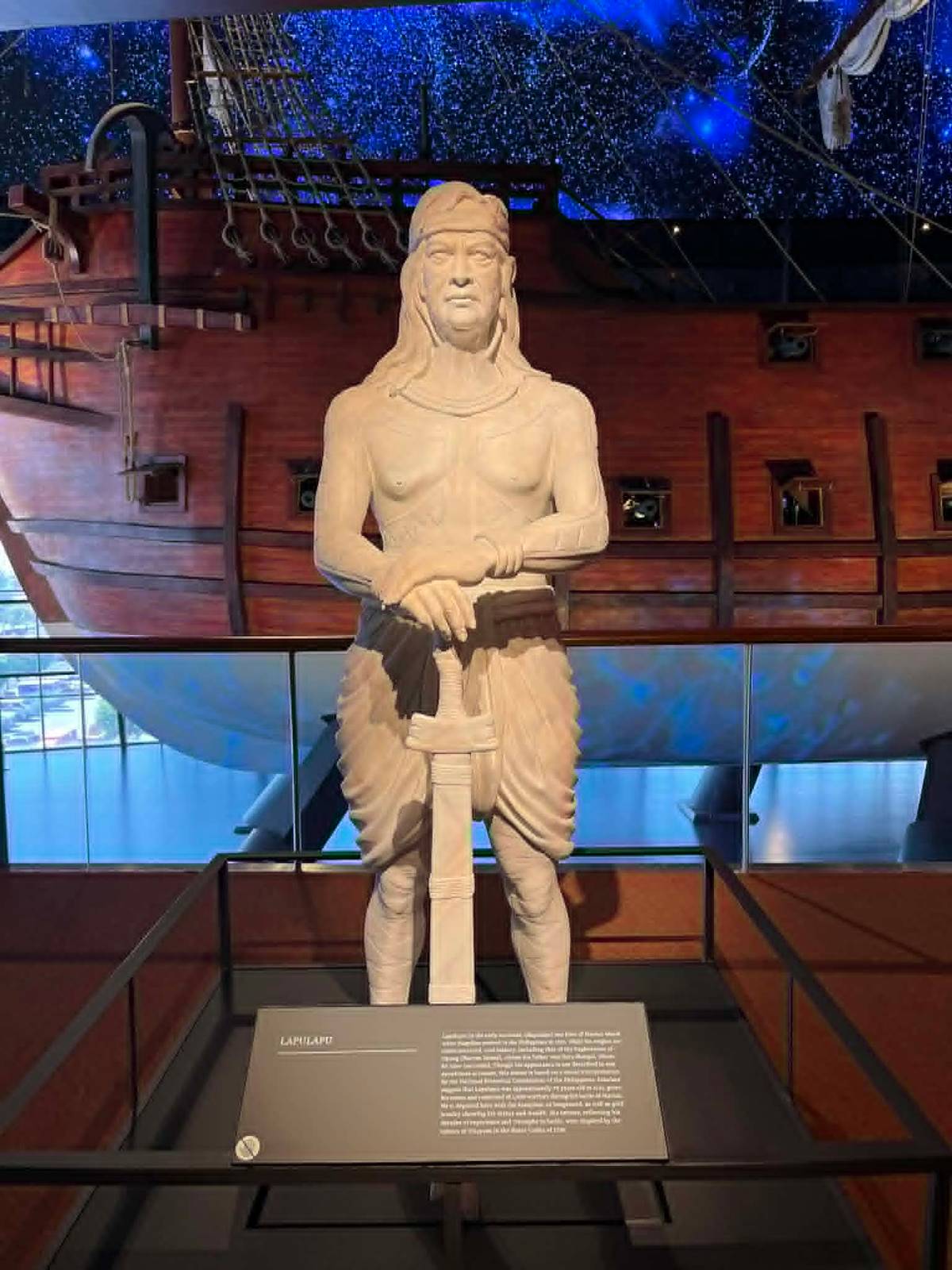 STATUE of Lapulapu.