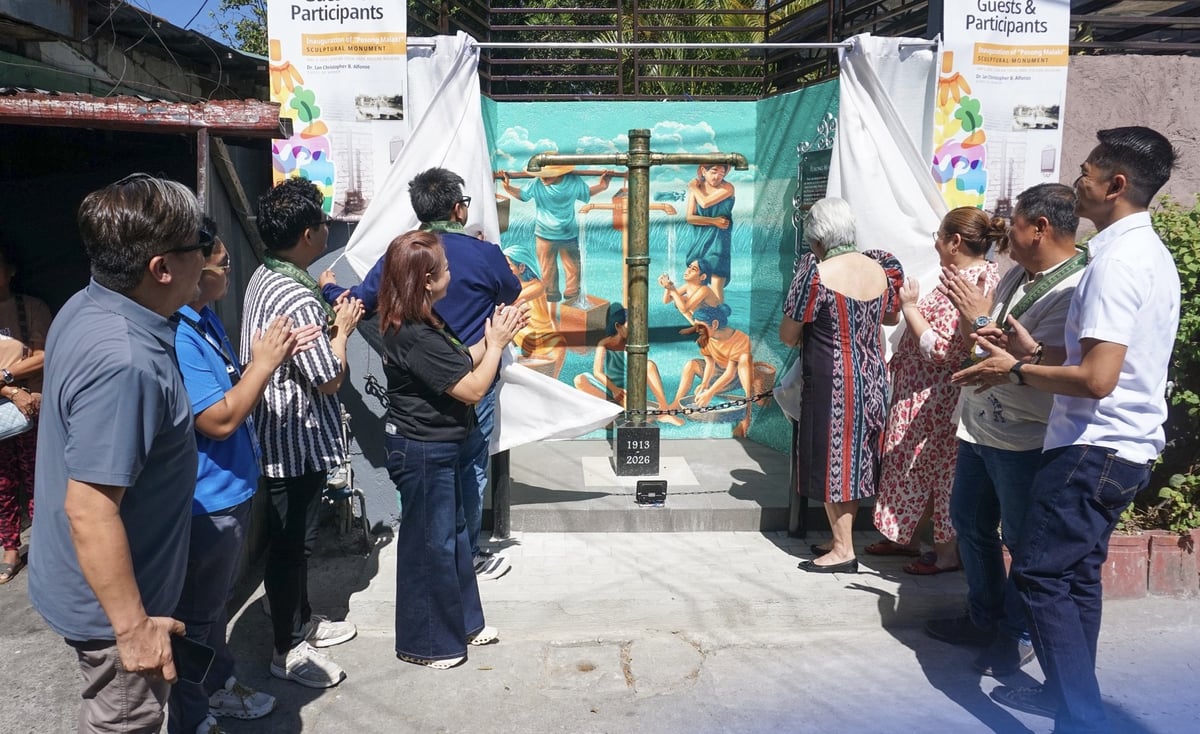 UNVEILING of the monument on 9 May.